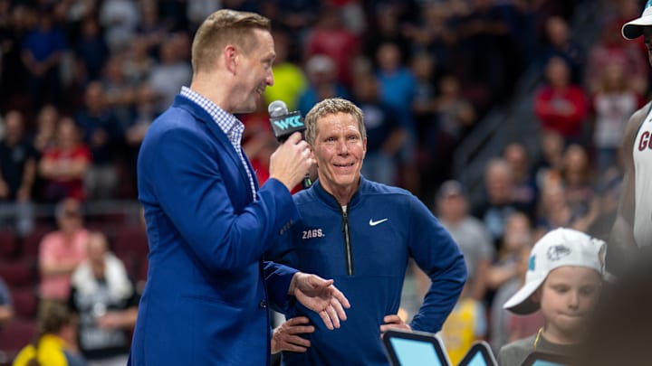 Gonzaga Bulldogs head coach Mark Few.