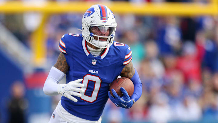 Buffalo Bills wide receiver Keon Coleman