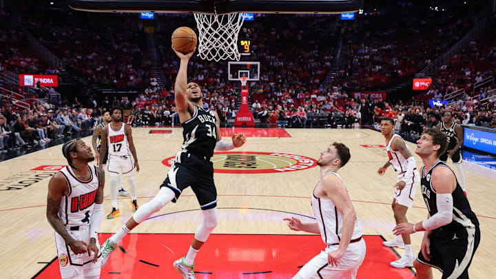 Milwaukee Bucks v Houston Rockets