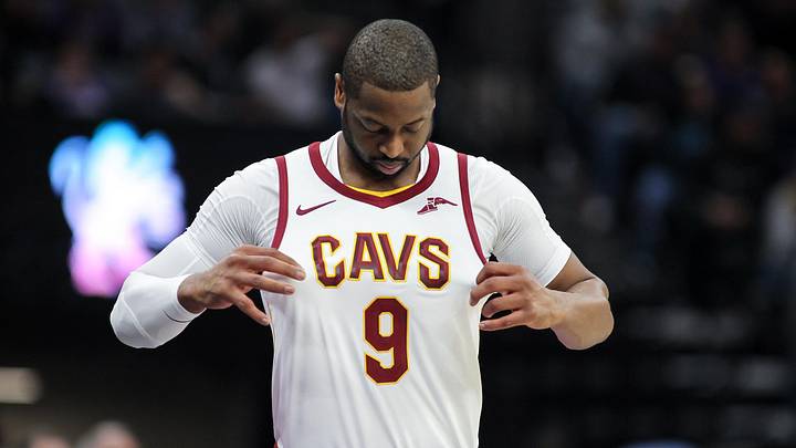 Dec 27, 2017; Sacramento, CA, USA; Cleveland Cavaliers guard Dwyane Wade (9) during the game against the Sacramento Kings at Golden 1 Center. Mandatory Credit: Sergio Estrada-USA TODAY Sports Dec 27, 2017; Sacramento, CA, USA; Cleveland Cavaliers guard Dwyane Wade (9) during the game against the Sacramento Kings at Golden 1 Center. Mandatory Credit: Sergio Estrada-USA TODAY Sports