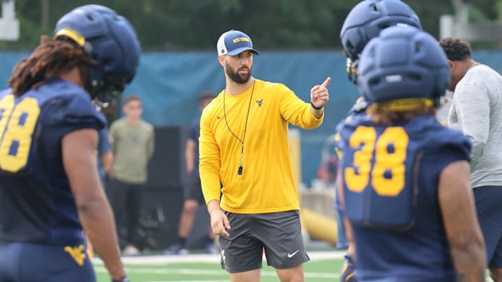West Virginia University Defensive Coordinator Zac Alley