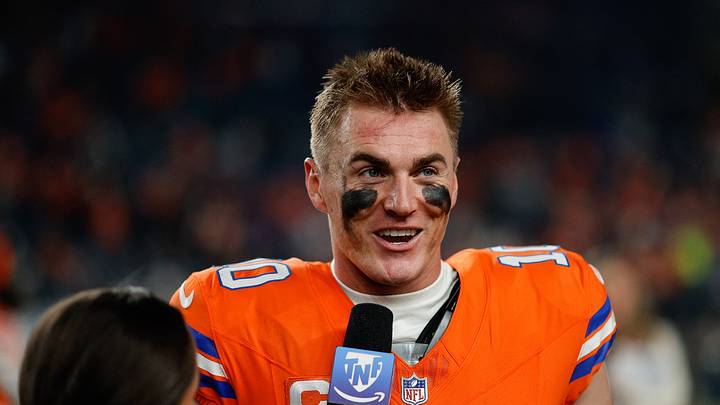 Denver Broncos quarterback Bo Nix