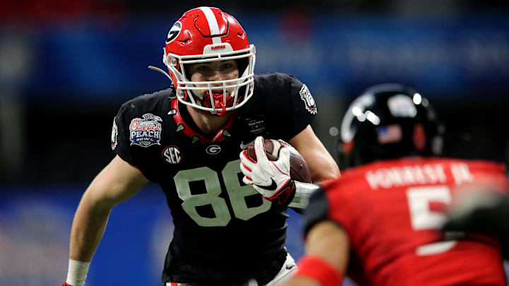 Former Georgia Bulldogs tight end John FitzPatrick could make his Green Bay Packers debut at Jacksonville on Sunday.