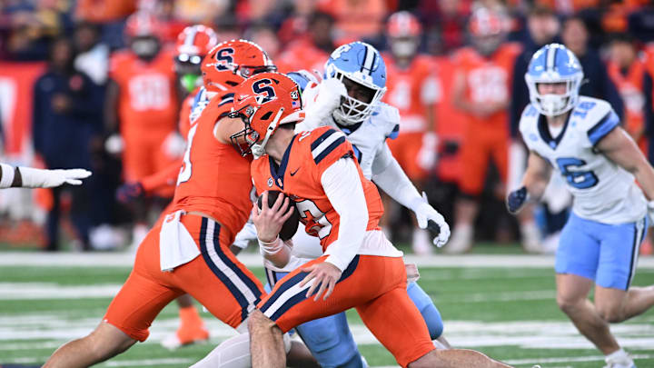In the wake of a loss to North Carolina, the Syracuse football quarterback situation doesn't make a whole lot of sense.