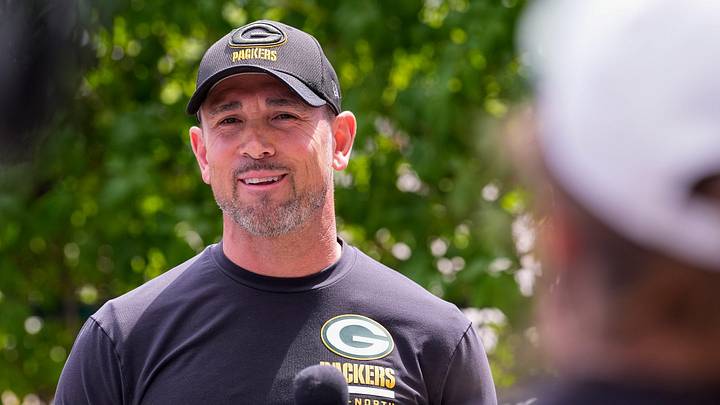Green Bay Packers head coach Matt LaFleur speaks to the media before practice on Wednesday, May 26, 2026, at the Don Hutson Center in Ashwaubenon, Wis.
Tork Mason/USA TODAY NETWORK-Wisconsin Green Bay Packers head coach Matt LaFleur speaks to the media before practice on Wednesday, May 26, 2026, at the Don Hutson Center in Ashwaubenon, Wis.
Tork Mason/USA TODAY NETWORK-Wisconsin