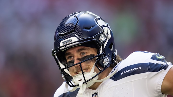 Seattle Seahawks wide receiver Jake Bobo against the Arizona Cardinals at State Farm Stadium.