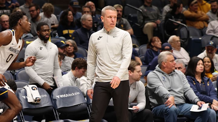 West Virginia University head coach Ross Hodge West Virginia University head coach Ross Hodge