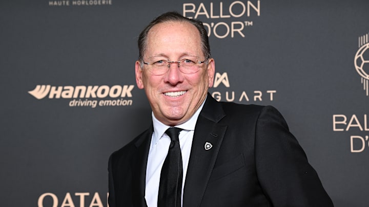 John Textor lors de la 69e cérémonie du Ballon D'Or.