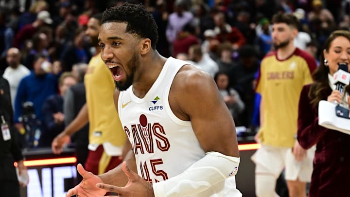 Cleveland Cavaliers guard Donovan Mitchell is a solid prop target tonight.