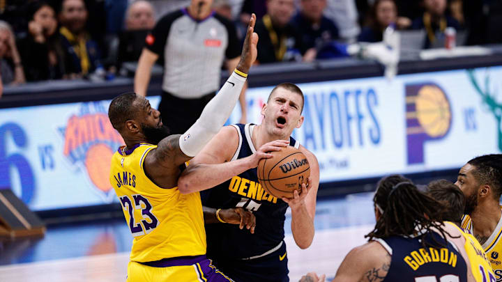 LeBron James showed on on Nikola Jokic's agent's Instagram page. LeBron James showed on on Nikola Jokic's agent's Instagram page.