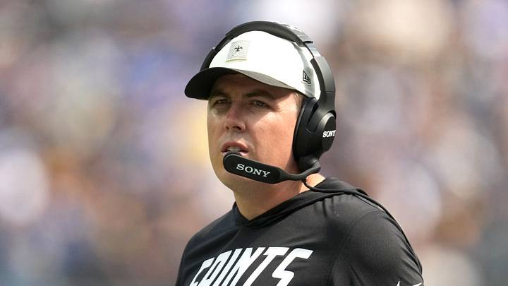 New Orleans Saints head coach Kellen Moore New Orleans Saints head coach Kellen Moore