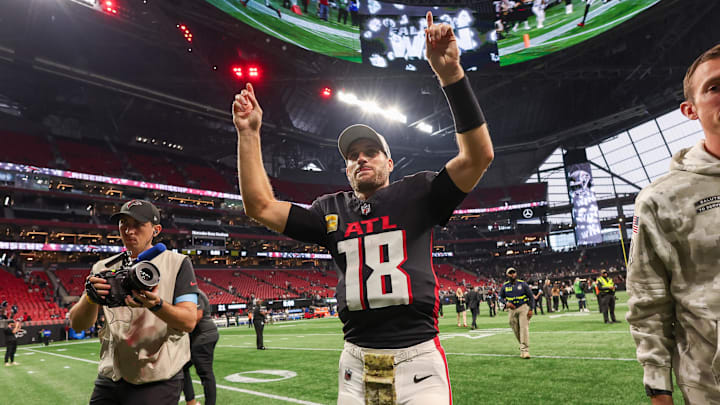 Falcons QB Kirk Cousins threw for three touchdowns to beat the Cowboys
