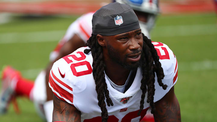 Former New York Giants cornerback Janoris Jenkins was among the top penalized Giants players of the last decade per a new study.