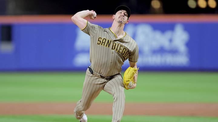 Aug 17, 2026; New York City, New York, USA; San Diego Padres starting pitcher Walker Buehler (10) pitches against the New York Mets during the third inning at Citi Field. Mandatory Credit: Brad Penner-Imagn Images Aug 17, 2026; New York City, New York, USA; San Diego Padres starting pitcher Walker Buehler (10) pitches against the New York Mets during the third inning at Citi Field. Mandatory Credit: Brad Penner-Imagn Images