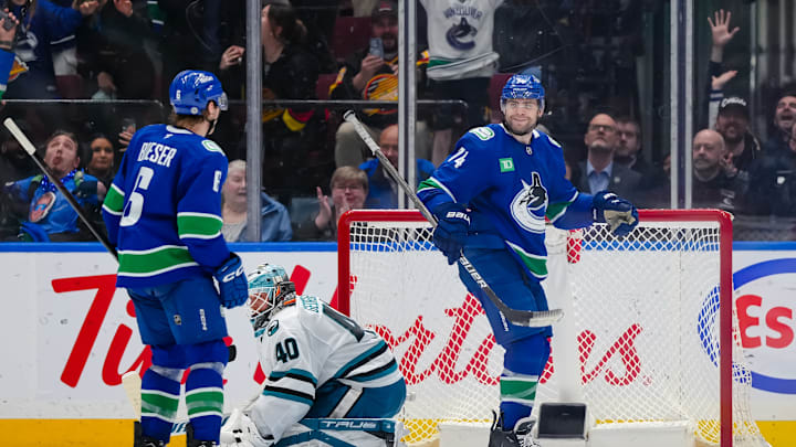 San Jose Sharks v Vancouver Canucks