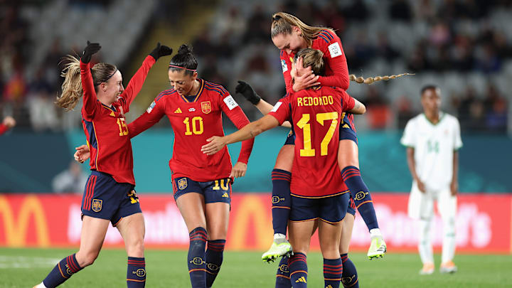 La selección española golea a Zambia en el Mundial La selección española golea a Zambia en el Mundial