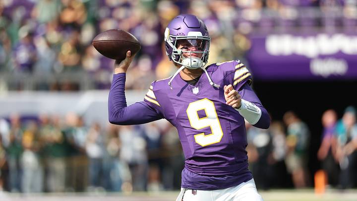 Minnesota Vikings quarterback J.J. McCarthy. Minnesota Vikings quarterback J.J. McCarthy.