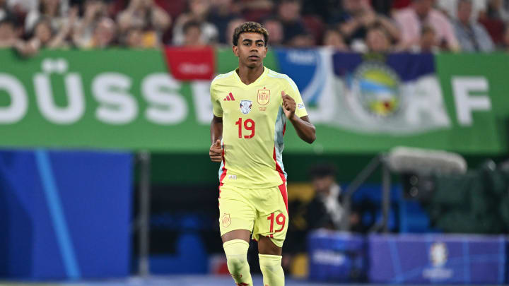 Lamine Yamal avec la Roja