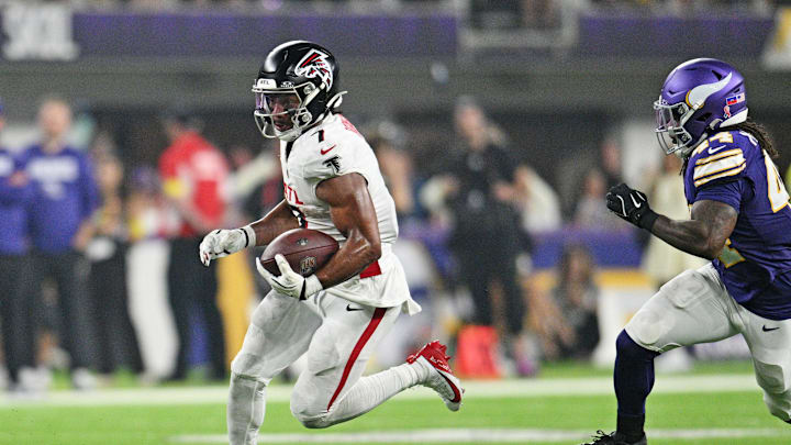 Atlanta Falcons running back Bijan Robinson 