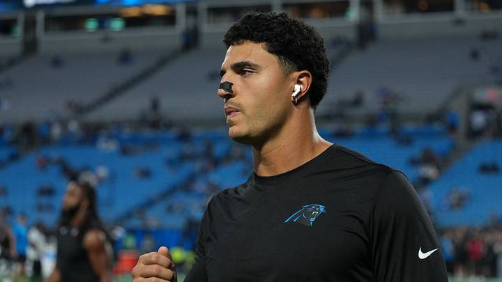 Carolina Panthers linebacker Jaelan Phillips Carolina Panthers linebacker Jaelan Phillips