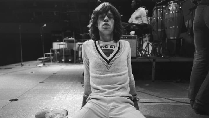 Jagger In Rehearsals