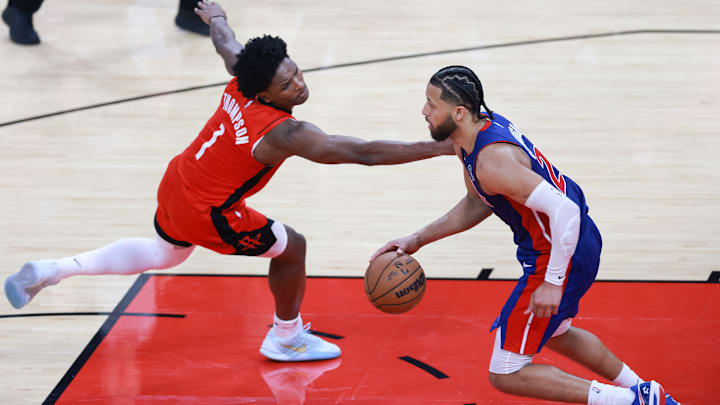 Detroit Pistons v Houston Rockets Detroit Pistons v Houston Rockets