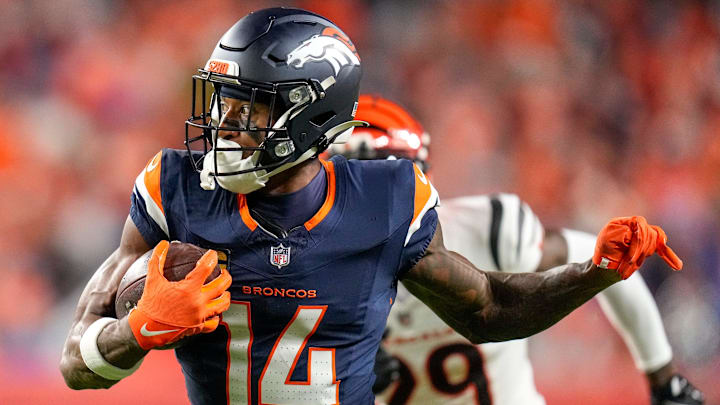 Denver Broncos wide receiver Courtland Sutton is a solid prop target in Week 8.