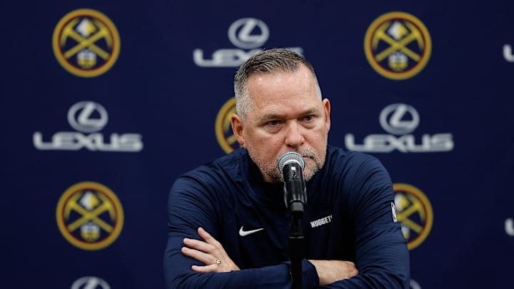 Denver Nuggets head coach Michael Malone during Denver Nuggets Media Day. 