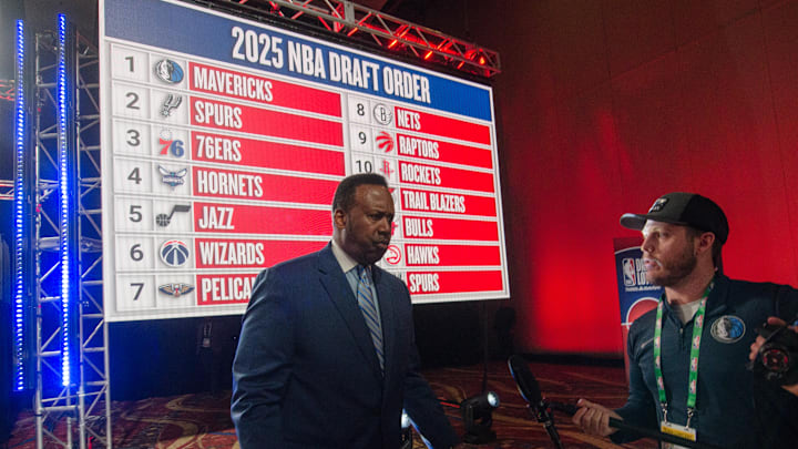 Dallas Mavericks won the 2025 NBA Draft Lottery in Chicago