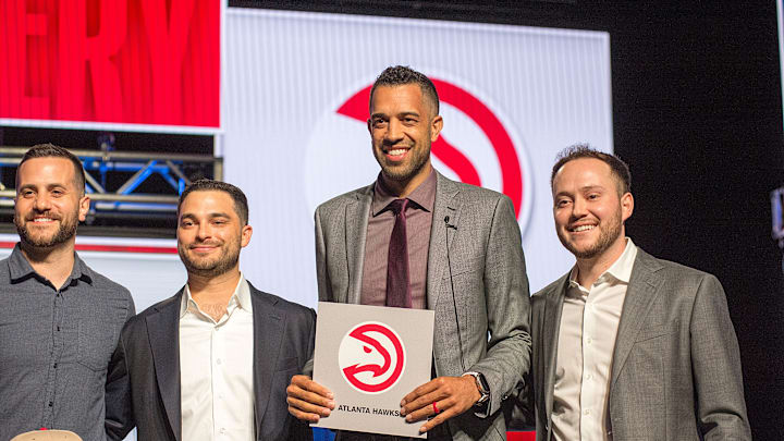 Landry Fields at the 2024 NBA Draft Lottery (05.12.2024)