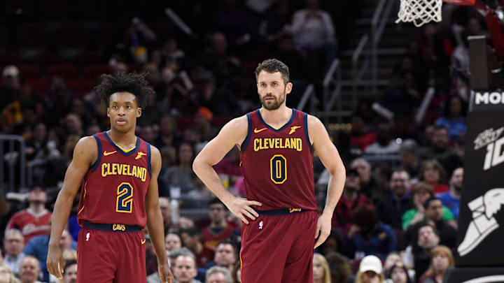 Collin Sexton, Kevin Love, Cleveland Cavaliers