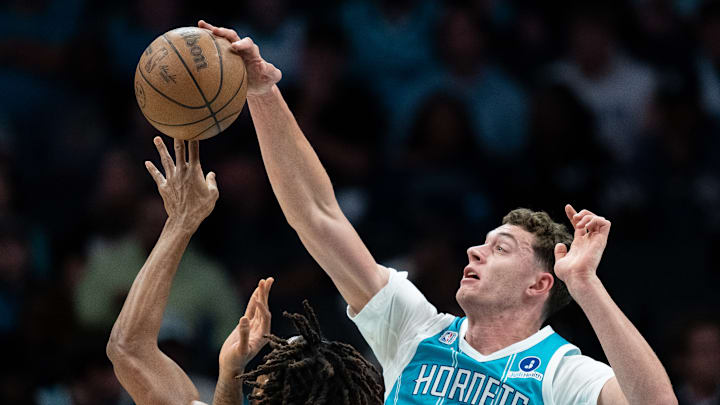 Ryan Kalkbrenner, Charlotte Hornets Ryan Kalkbrenner, Charlotte Hornets