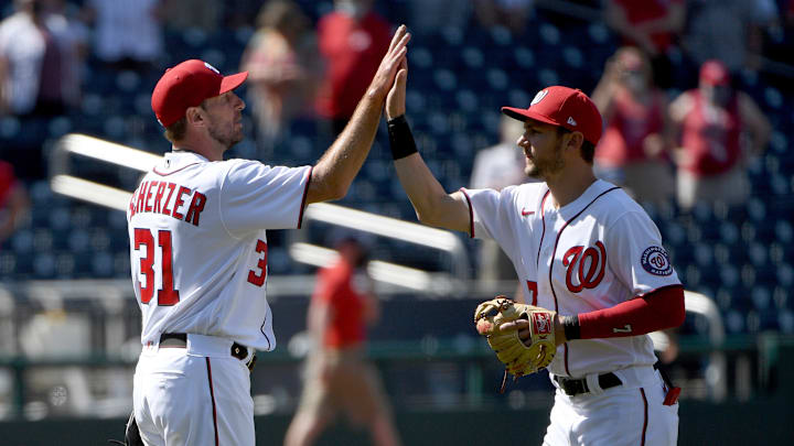 Max Scherzer and Trea Turner