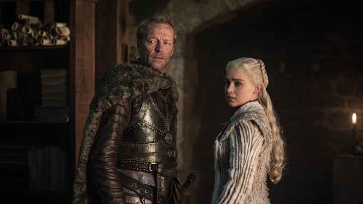 Season 8: Iain Glen, Emilia Clarke. Season 8: Iain Glen, Emilia Clarke.
