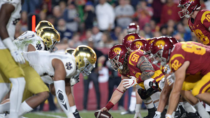 November 24, 2018; Los Angeles, CA, USA; USC Football