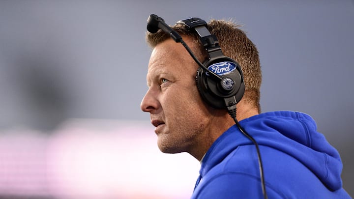 Bryan Harsin when he was Boise State's head coach in 2019