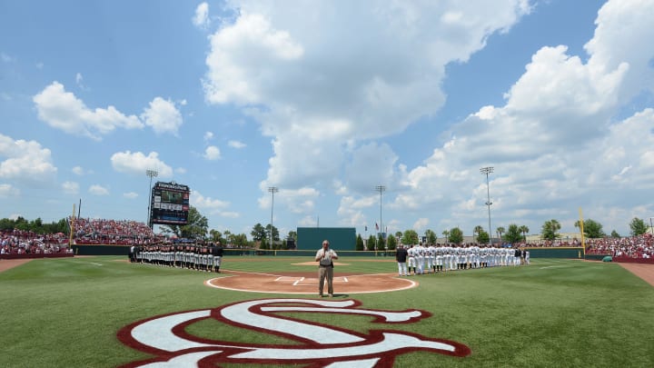 During the offseason, the USC coaching staff spoke to several MLB teams to stay    a step ahead, not a step behind, on what the latest ideas are,    as baseball coach Mark Kingston put it.

South Carolina Oklahoma State Ncaa Super Regional Baseball

During the offseason, the USC coaching staff spoke to several MLB teams to stay a step ahead, not a step behind, on what the latest ideas are, as baseball coach Mark Kingston put it.