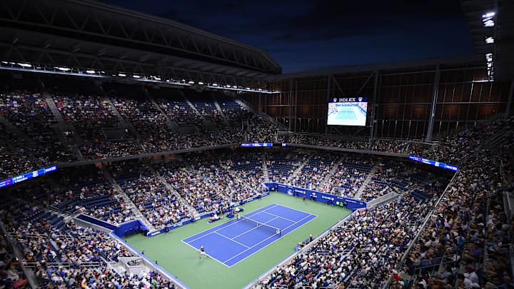 Louis Armstrong Stadium will host a major boxing event on July 12. The New York Stadium is usually used for tennis. Louis Armstrong Stadium will host a major boxing event on July 12. The New York Stadium is usually used for tennis.