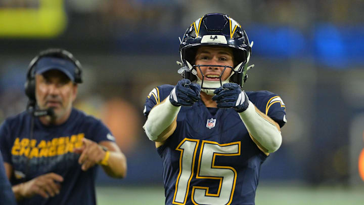 Los Angeles Chargers wide receiver Ladd McConkey is a great prop target in Week 10.