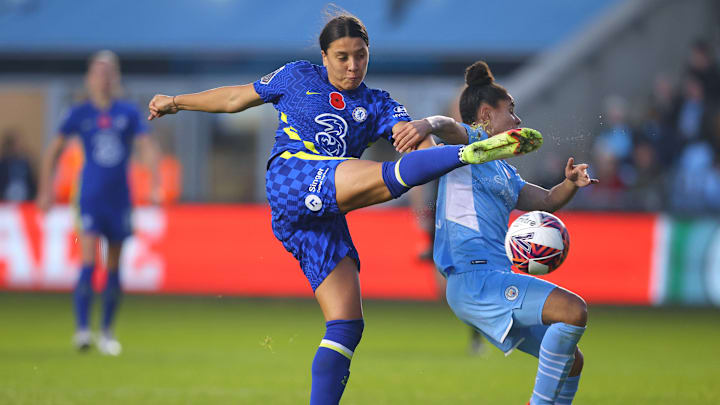 Chelsea and Manchester City will face off in a cup final for the first time on Saturday