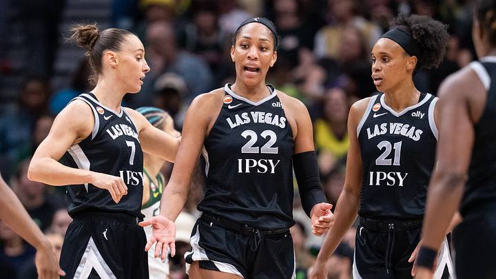 Las Vegas Aces center A'ja Wilson is a solid prop target on Sunday. Las Vegas Aces center A'ja Wilson is a solid prop target on Sunday.