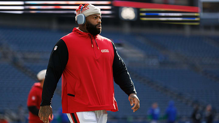 San Francisco 49ers left tackle Trent Williams (71)