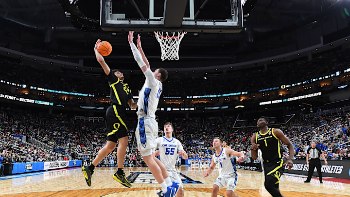 Multiple-time Big East Conference Defensive Player of the Year, Creighton's Ryan Kalkbrenner, is one of the nation's best rim-protectors. Using his height (7'1") , discipline, and attention-to-detail, Ryan alters, discourages, and blocks more shots in-total than any player in the nation; besides Purdue's Zach Edey. 