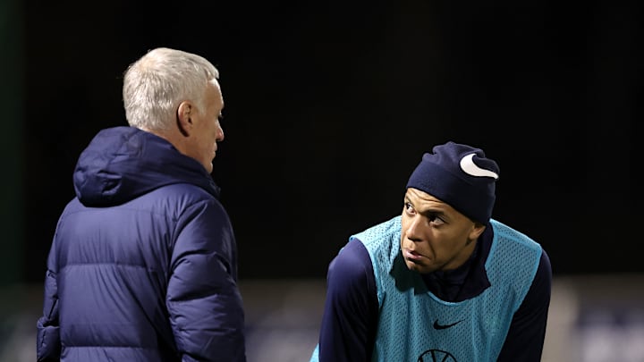 Didier Deschamps et Kylian Mbappé étaient en conférence de presse