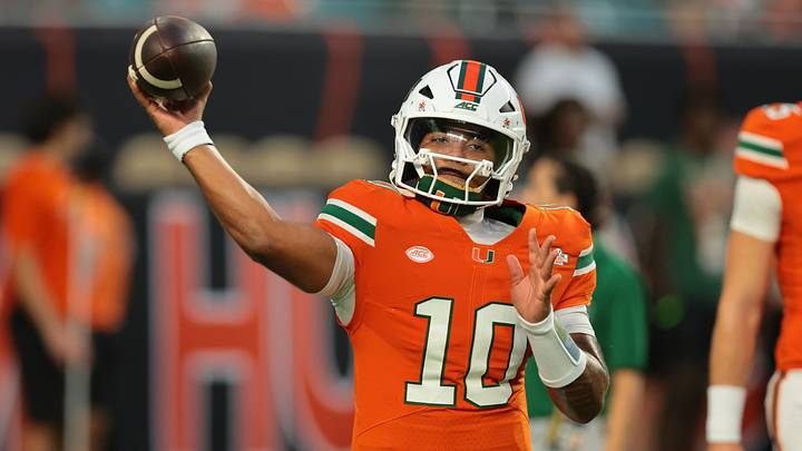 Miami quarterback Darian Mensah has thrown just four incompletions in two games Miami quarterback Darian Mensah has thrown just four incompletions in two games