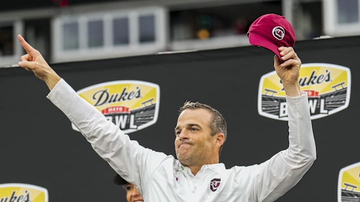 South Carolina football coach Shane Beamer