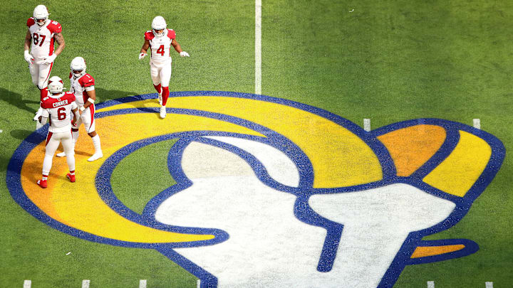 Arizona Cardinals v Los Angeles Rams, James Conner,