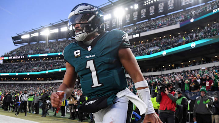 Philadelphia Eagles quarterback Jalen Hurts