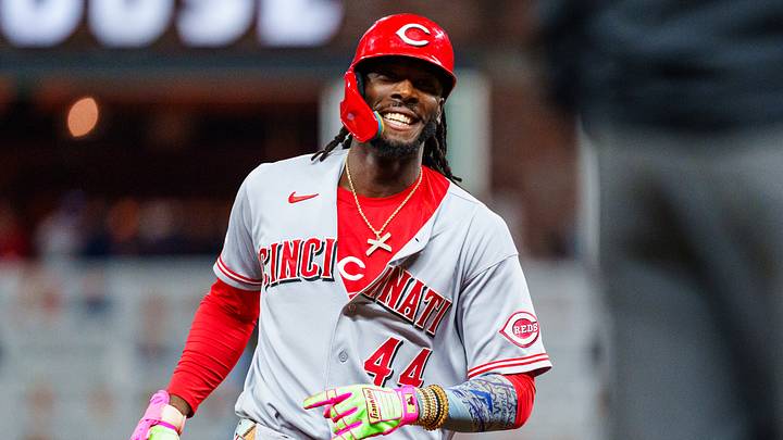 CIncinnati Reds shortstop Elly De La Cruz CIncinnati Reds shortstop Elly De La Cruz