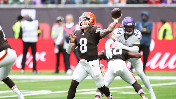 Dillon Gabriel: Minnesota Vikings v Cleveland Browns - NFL 2025